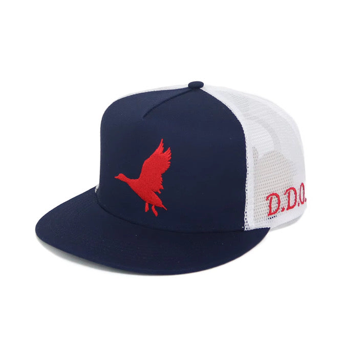 Duck Collection Hats - Navy/Red