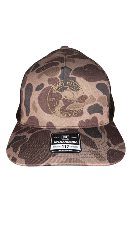 Deer Camo Structured Trucker Hat