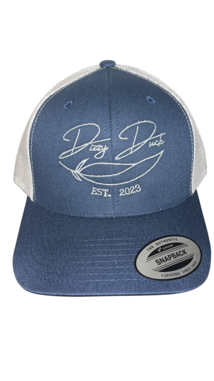 Navy Structured Trucker Hat
