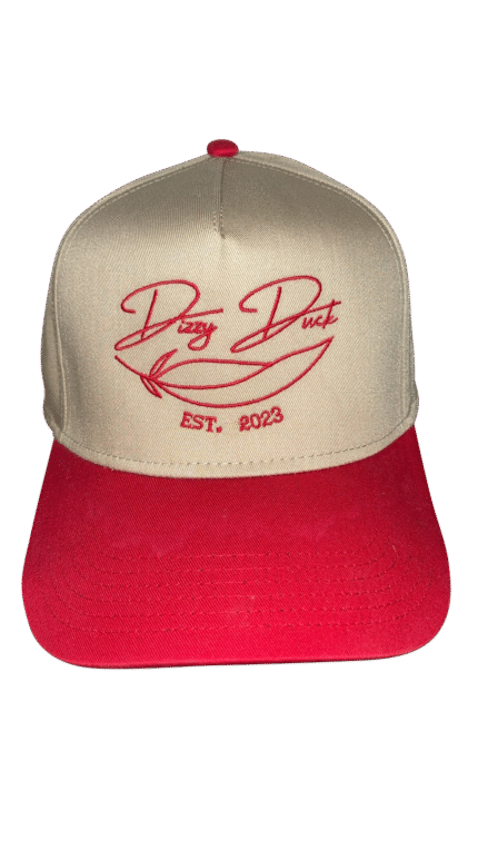 Red Structured Trucker Hat