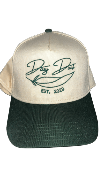 Forest Green Structured Trucker Hat