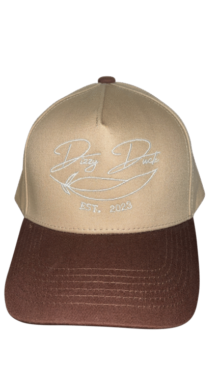 Brown Structured Trucker Hat
