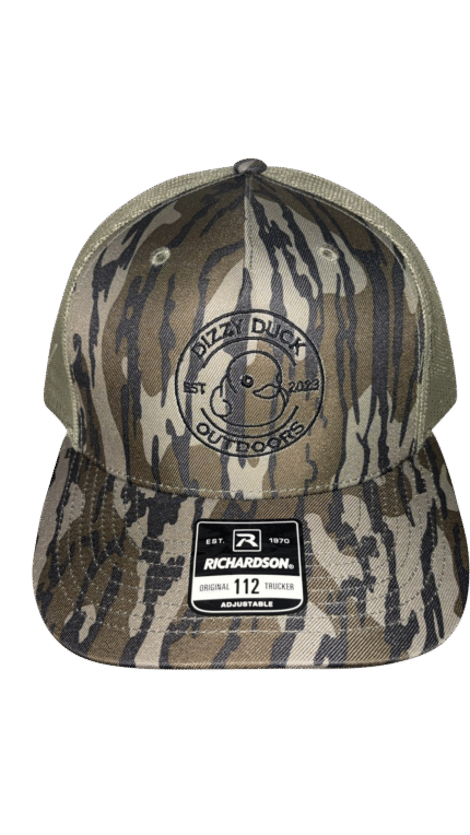 Bottomland Camo Structured Trucker Hat