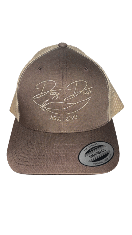 Brown Structured Trucker Hat